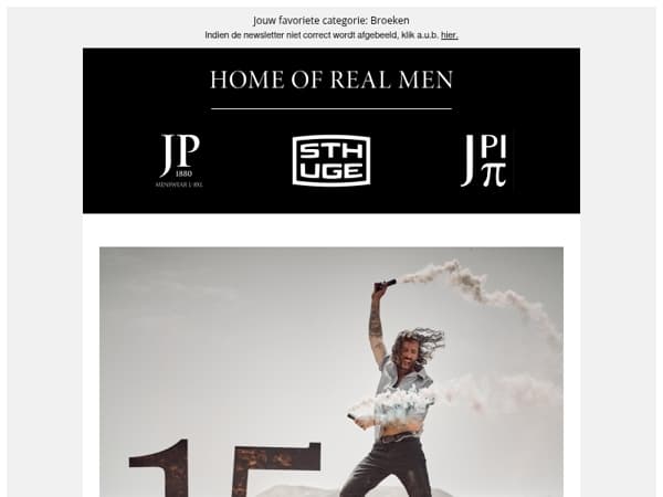 🎉 15 jaar JP1880 – dankzij jou!