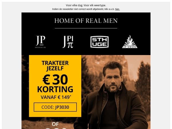 Dat doen wij voor je. € 30 korting ⚡️