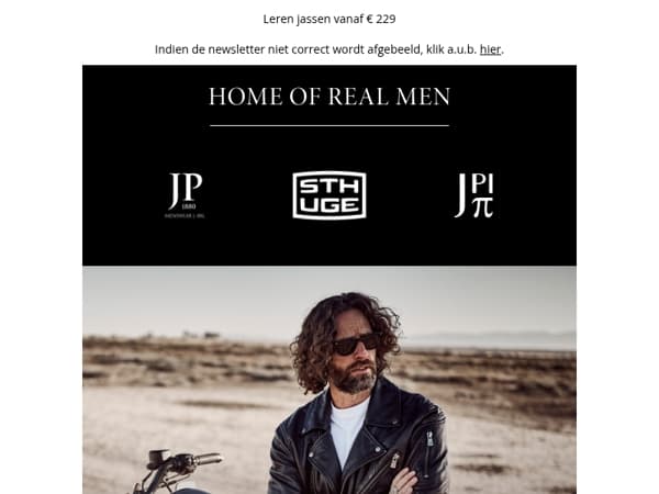 Echt leer. Een perfecte pasvorm 🧥