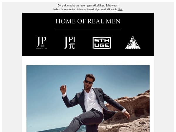 Onze probleemoplosser: wasbaar, kreukvrij pak Rio