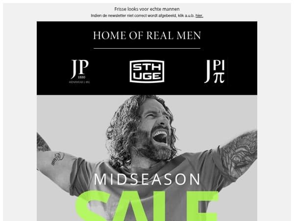 Tot -50% + 20% extra 🔥 Mid Season Sale