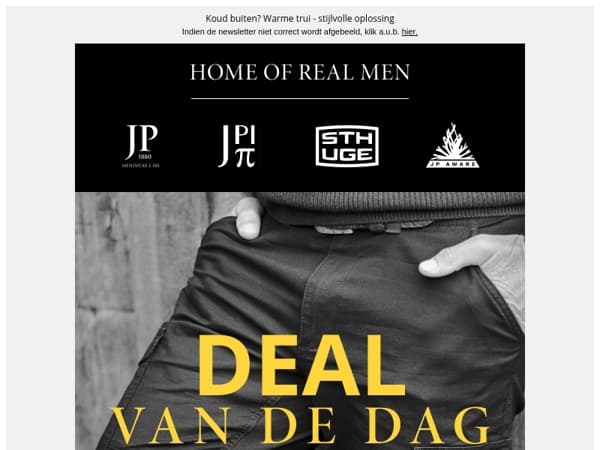 Cargobroek slechts € 49,99 - Praktisch. Casual. Alleen vandaag.