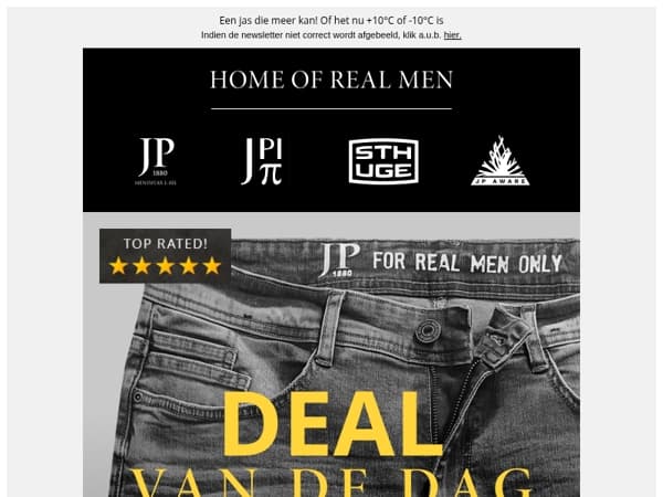 Scoor nu jeans voor € 49,99