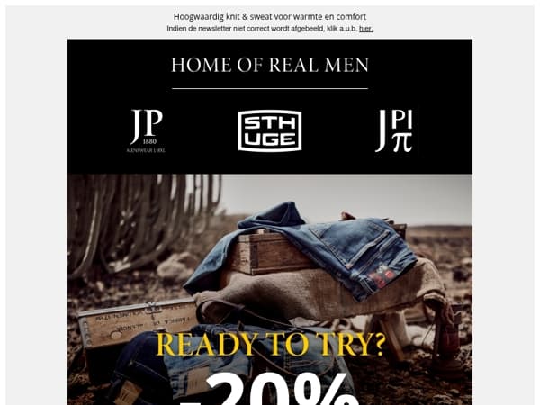 Nu 20% korting! Broeken & jeans in jouw stijl