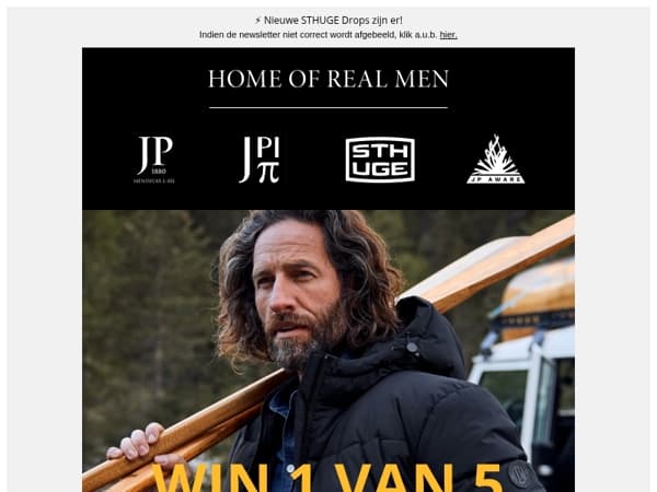 📢 Laatste oproep - Win 1 van 5 Jassen