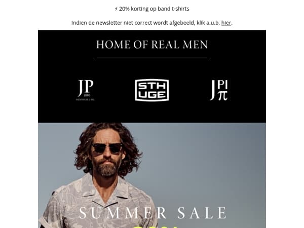 Zomer. Zon. Sale. Met 30% korting 🔥