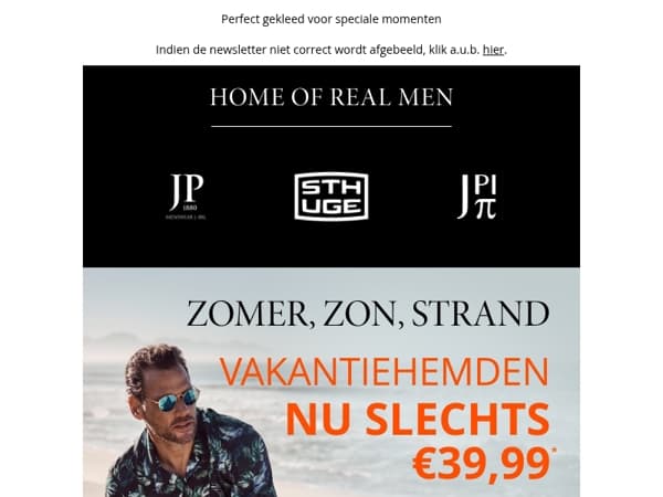De klok tikt ⏰ Vakantiehemden - nu slechts €39,99 ☀️