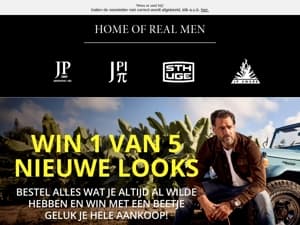 Win 1 van de 5 nieuwe looks!