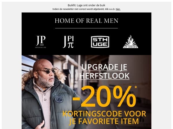 -20% op een item naar keuze!