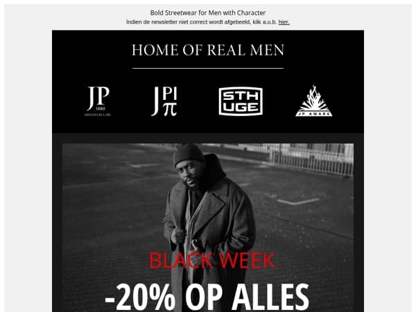 Alleen vandaag: -20% op alles + gratis verzending!