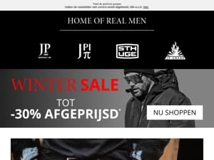 Koud? Tot 30% op warme stijlen