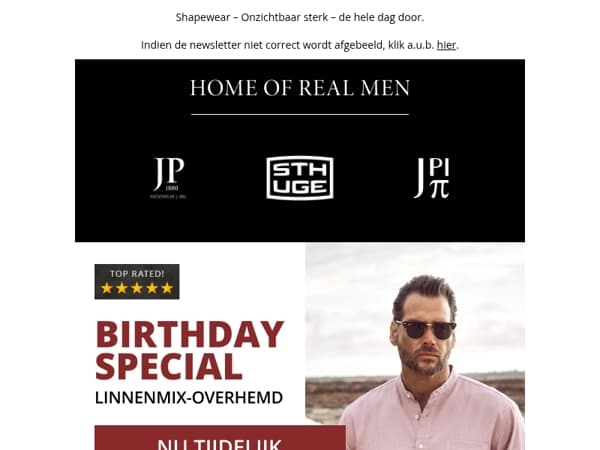 Linnenmix-overhemd slechts € 44,99 🔥