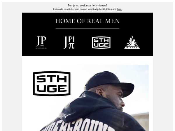 Nieuw. Anders. STHUGE