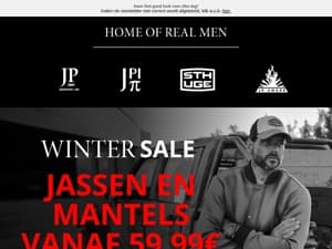 Vanaf €59,99 🔥Jassen & Mantels voor de winter