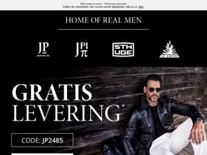 Nu zonder verzendkosten!