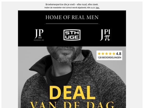Deal van de dag! Gebreide fleece slechts € 39,99