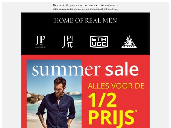 Alleen vandaag: Halve prijs in de SALE 🔥