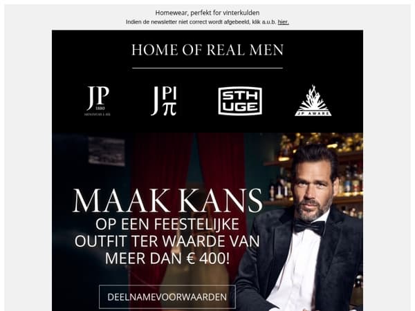 Maak kans op een feestelijke outfit ter waarde van meer dan 400 € 💰