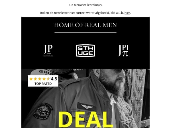 Deal van de dag! 🔥 Bespaar nu € 40 op veldjas in 3 kleuren