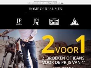👖 2 broeken of jeans voor de prijs van 1!