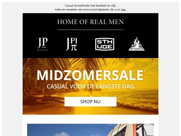 Midzomersale - casual voor de langste dag van het jaar