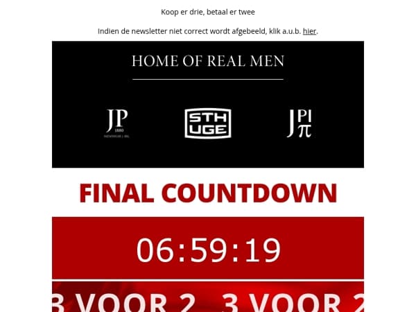 ⌛️ Nog maar een paar uur!