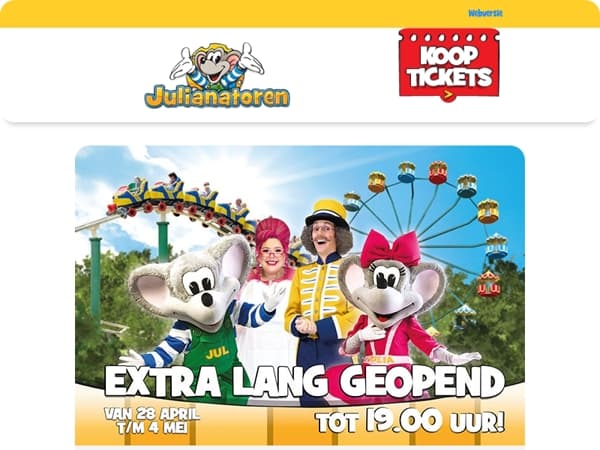 ☀️ Extra lang genieten!