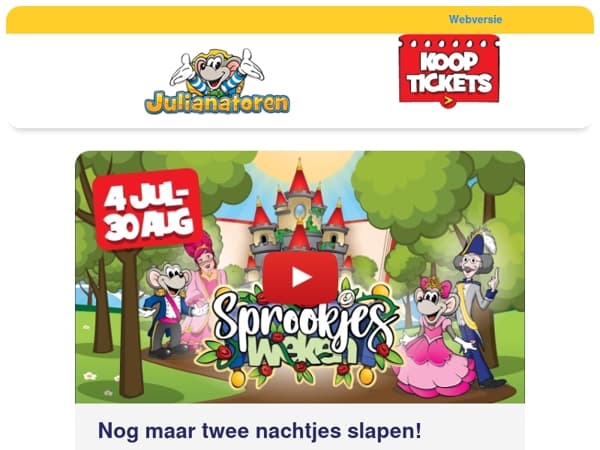 Nog maar 2 nachtjes slapen... ✨