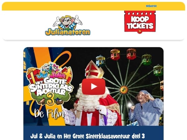 🎁 Onze nieuwe Sinterklaasfilm is uit!