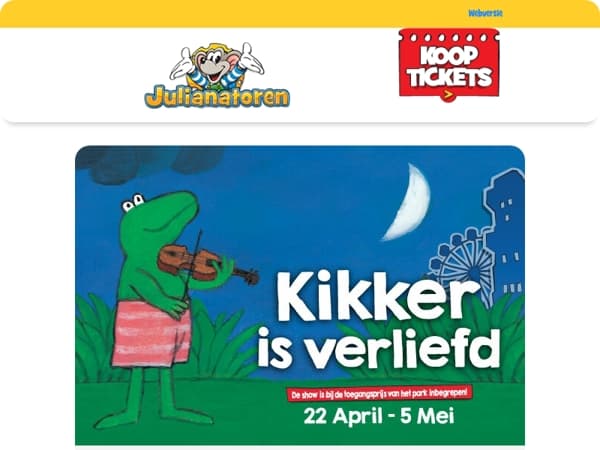 Nog 4 dagen: ‘Kikker is verliefd'