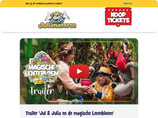 Nieuwe film: Jul & Julia en de magische Lentebloem 🌼