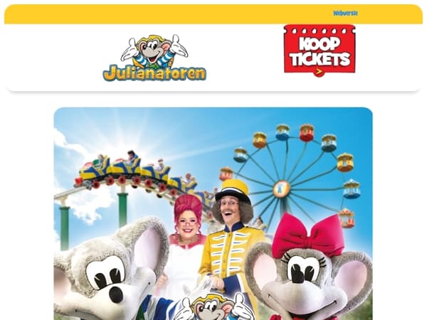🎢 Voor een te gek Hemelvaartsweekend!
