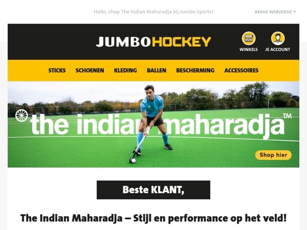 The Indian Maharadja – Stijl en performance op het veld!