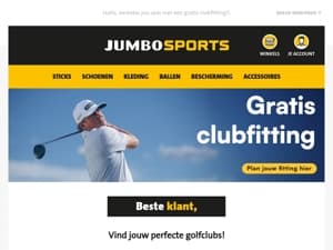 Plan jouw gratis clubfitting afspraak!
