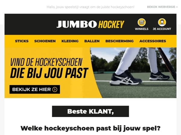 Welke hockeyschoen past bij jouw spel? 🏑