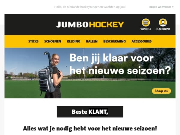 Alles wat je nodig hebt voor het nieuwe seizoen!