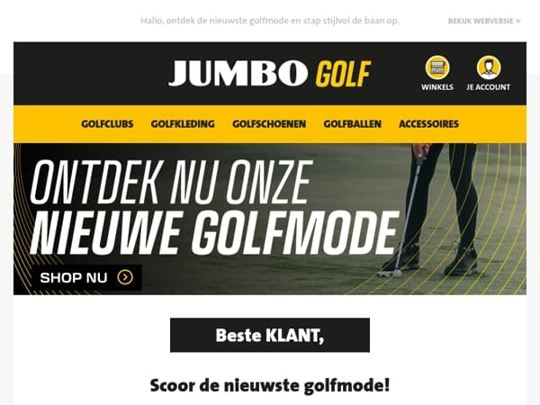 Scoor de nieuwste golfmode!