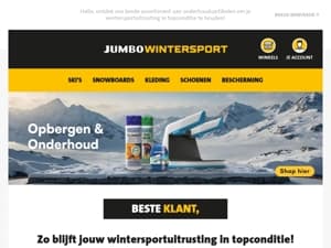 Zo blijft jouw wintersportuitrusting in topconditie!