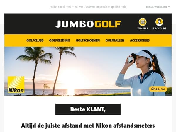 Altijd de juiste afstand met Nikon afstandsmeters