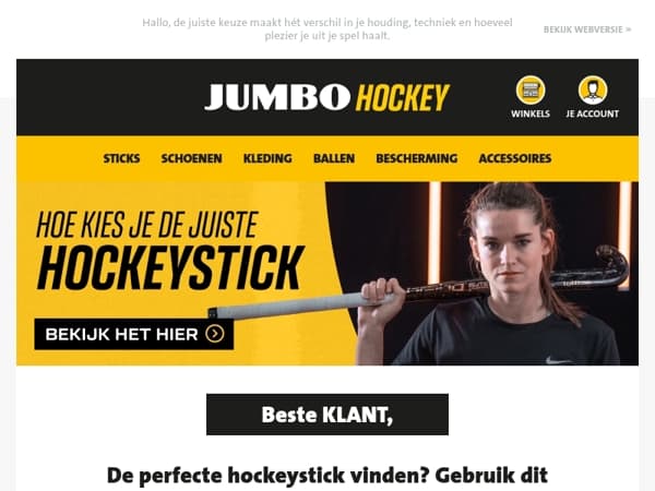 De perfecte hockeystick vinden? Gebruik dit stappenplan! 🏑