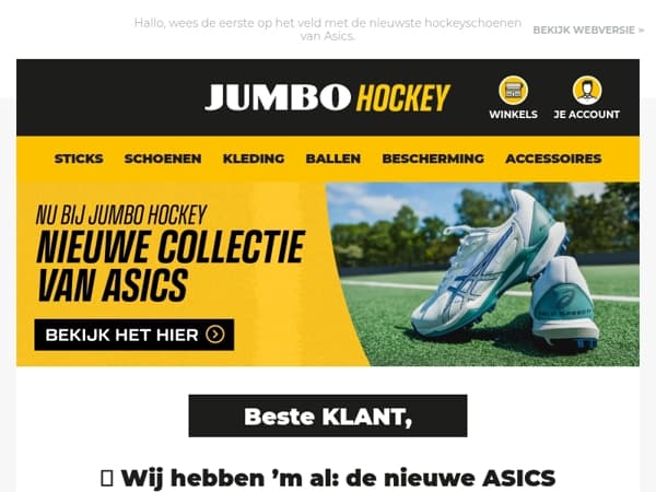 🚨 Wij hebben ’m al: de nieuwe ASICS collectie!