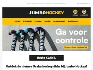 Ontdek de nieuwe Osaka hockeysticks bij Jumbo Hockey!