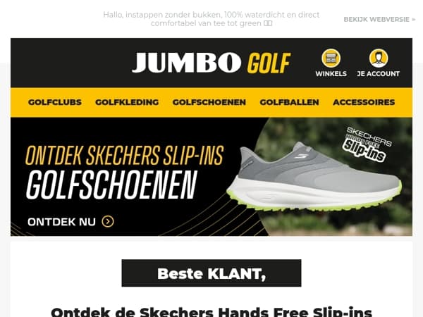Ontdek de Skechers Hands Free Slip-ins golfschoenen 💥