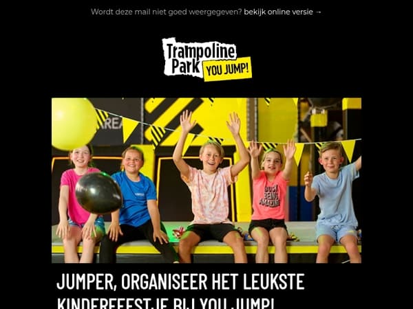 Binnenkort een kinderfeestje vieren?