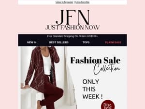 🔥✨🏆Amazing,these top rated outfits are in flash sale