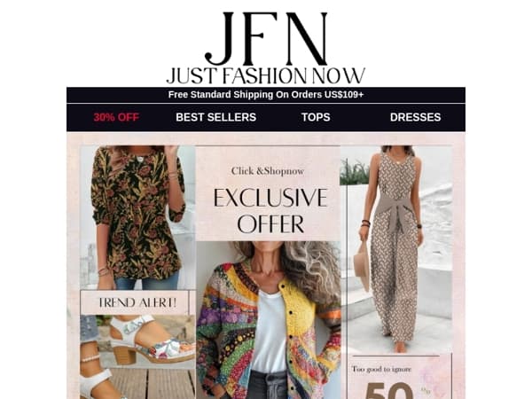 🏃‍♀️🌟It's Here! Our Latest Drop+30% OFF