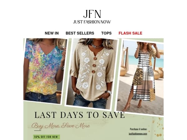 Final hours: take extra off your favorites