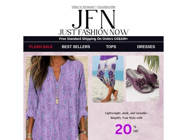 🌞🕶️Fresh Looks You'll Like—See What's New