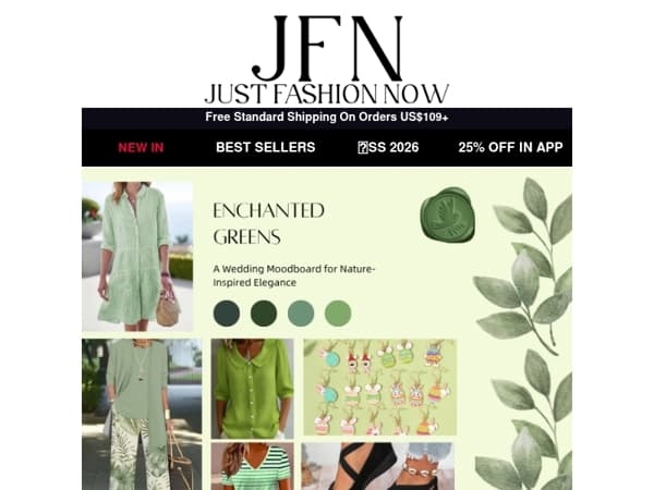 Hima-c214j140,🌱 Fresh green looks from $22.99✨Take a look?