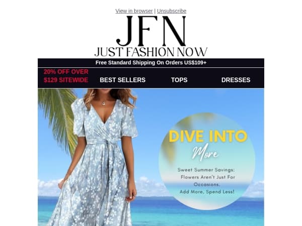 🌷👗 Floral Looks You'll Love for Less—Enjoy 30% Off